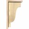 Ekena Millwork Newport Rough Sawn Corbel w/Backplate, Douglas Fir, 6"W x 10"D x 18"H COR06X10X18NEW01RDF - alternate 4